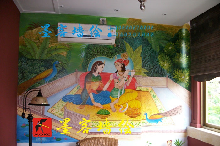 溫州墨客室內(nèi)墻繪，創(chuàng)想生活美學(xué)新空間